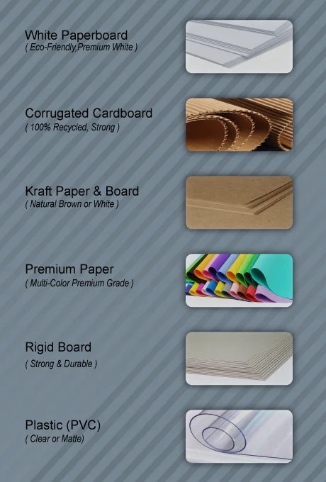 Compare Folding Cartons Materials